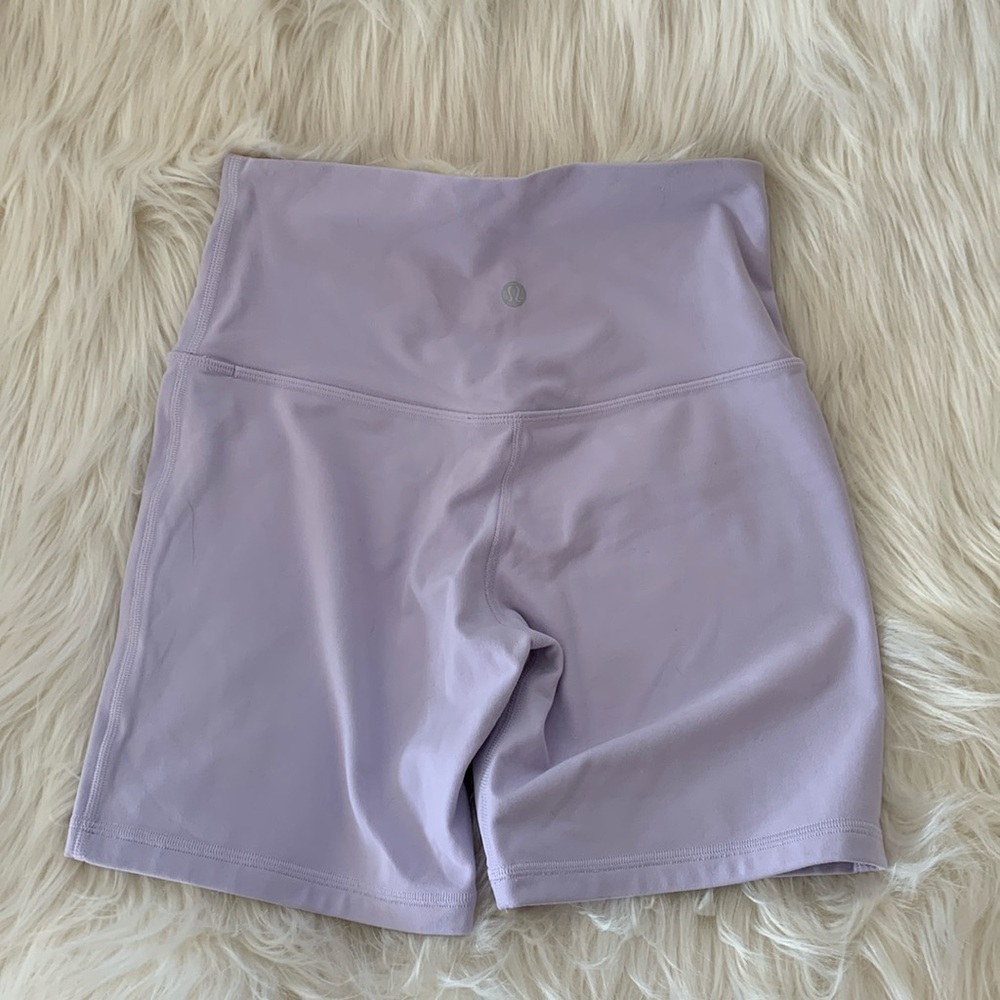 Women's Lavender Bike Shorts